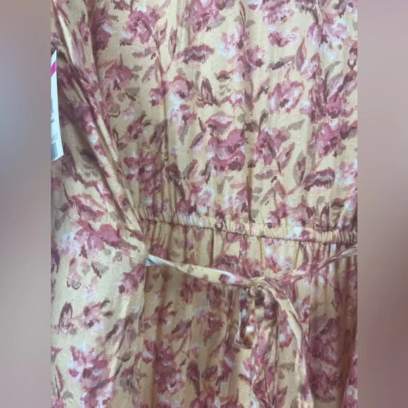 B.O.G. COLLECTIVE Cassia Patterned Mini Dress Size XL (14-16) NWT - Picture 9 of 11